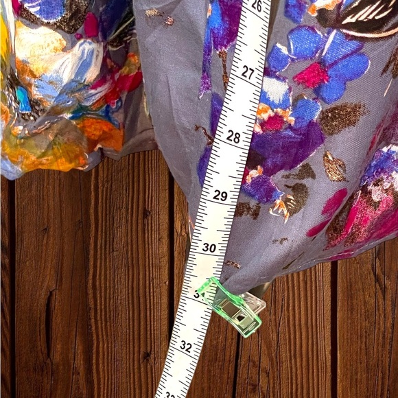 Umgee Floral Print Peasant Dress Boho - Picture 2 of 5